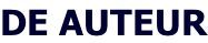 DE AUTEUR